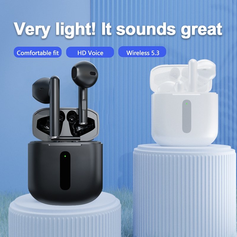 F1 TWS ENC Active Noise Reduction HD Call LED Display HiFi Stereo Earbuds IPX7 Waterproof Sports Wireless Air Earphones