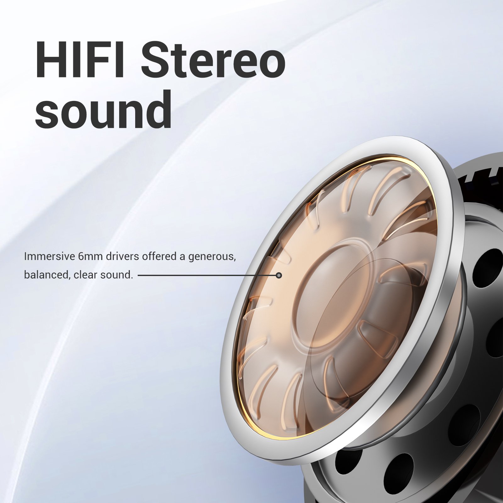 ENC Noise Cancelling double mic tws earphone BT5.3 running earhook sports wireless digital display headphone C16
