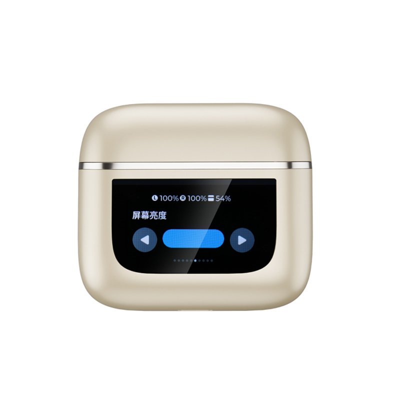 V8 tws earphones headphones Waterproof Digital Display LCD screen Touch Control In Ear Gaming noise cancelling tws earphones