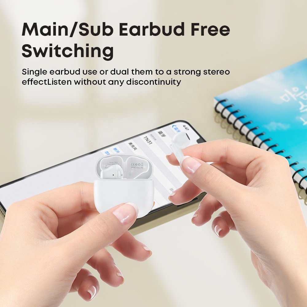 New Trending Auriculare Bluetooth Earphones Sport Custom Waterproof Gaming In-Ear Headphones Earbuds Wireless Ecouteur Bluetooth