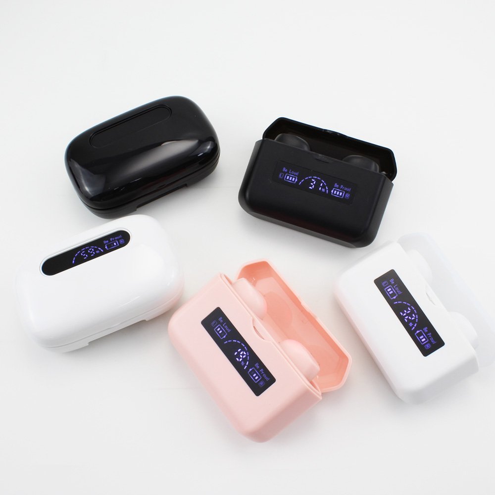 Hot M9 M19 Tws Wireless Earbuds comfortable In Ear Earphones Noise Cancelling Earbuds