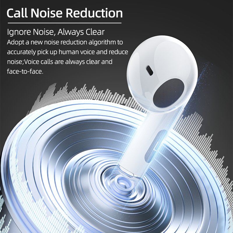 Y42 Headset LED Mini BT Earbuds 5.1 TWS In-ear Headphones Game Sports Low Latency Headphones Blue tooth Headset ABS