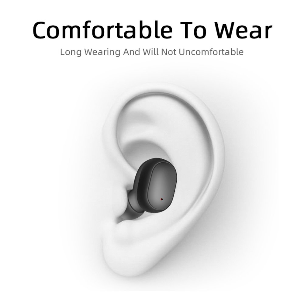 A6S Wireless TWS Earbuds Earphone Airdots Noise Cancelling Ear Pods for Xiao Mi Redmi Red Xiaomi Vivo Huawei Smartphone