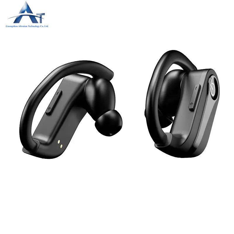 Black Color Wireless YYK-Q63 Waterproof 3D Stereo Clear Calls Low Latency Noise Cancelling Wireless Earphones For Outside