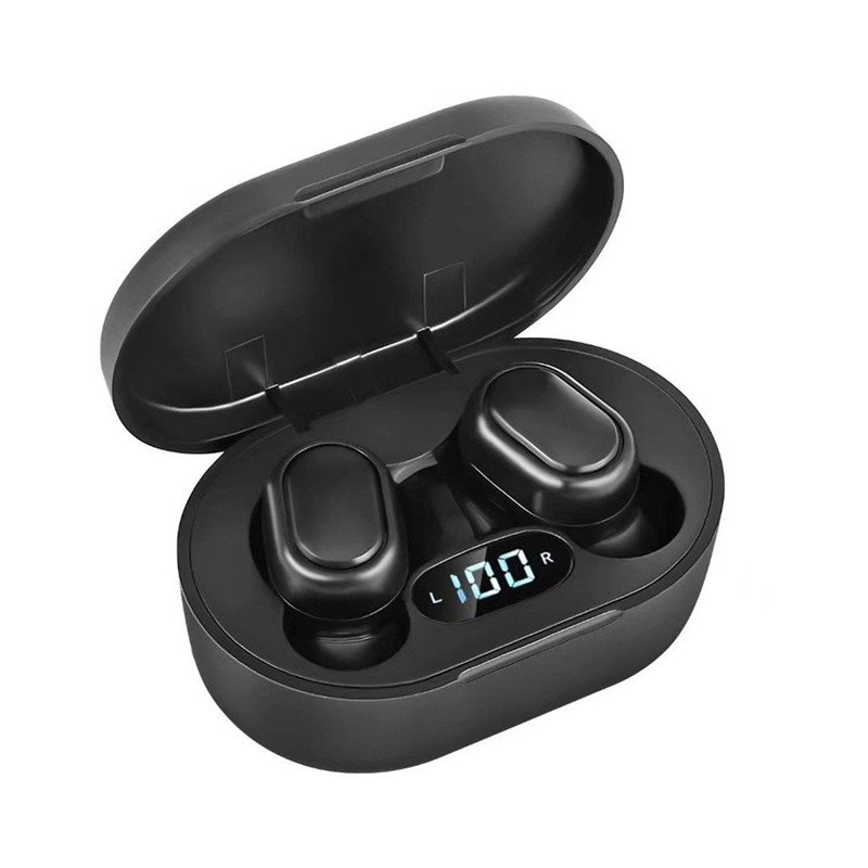 New Product Handsfree Wireless Headsets Led Sports Noise Cancelling Headphones Gaming In-ear Earphones Tws E7S Touch Earbuds