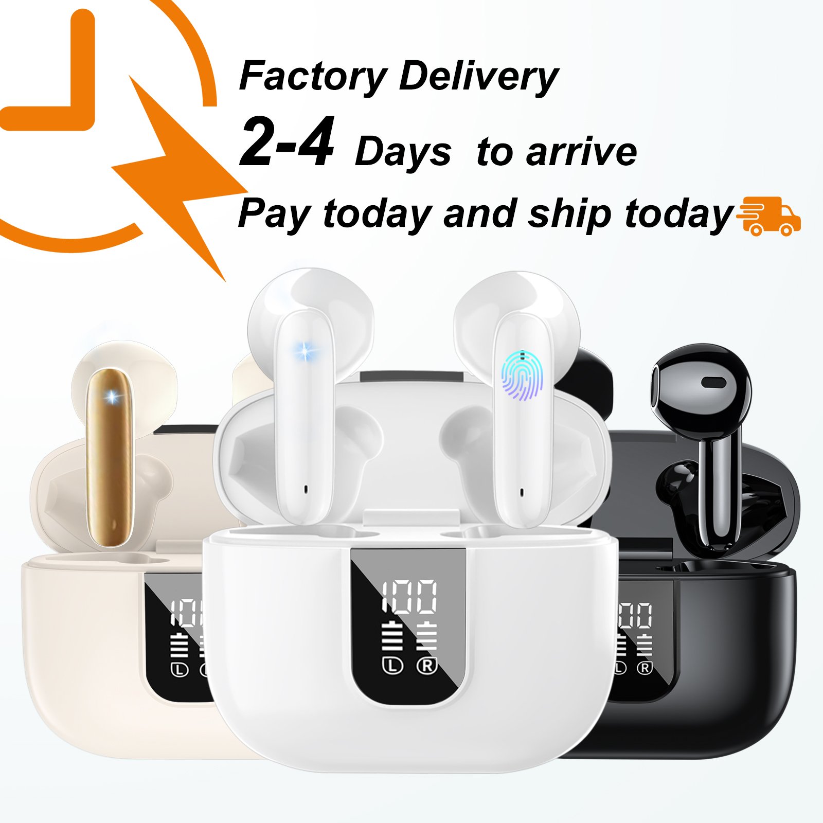 2024 factory Price Products Air J11 Tws Wireless Earbuds Type C Earphones Gaming In-ear Headphones in low price