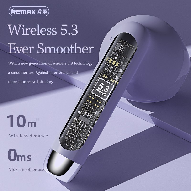 REMAX Tws Wireless Earphones Powerbank Power Lcd Display Earbuds Wireless Headphones