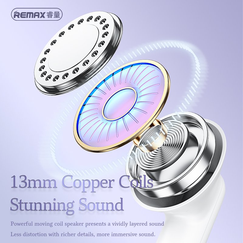 REMAX Tws Wireless Earphones Powerbank Power Lcd Display Earbuds Wireless Headphones