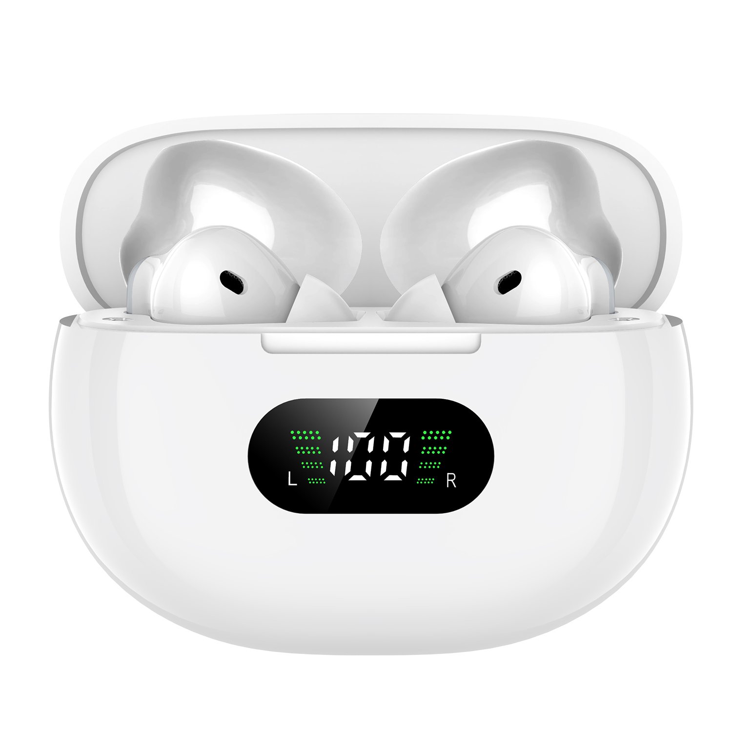 Led Digital Display Anc Enc Wireless Earbuds Bluetooth Oem Tws Earphones
