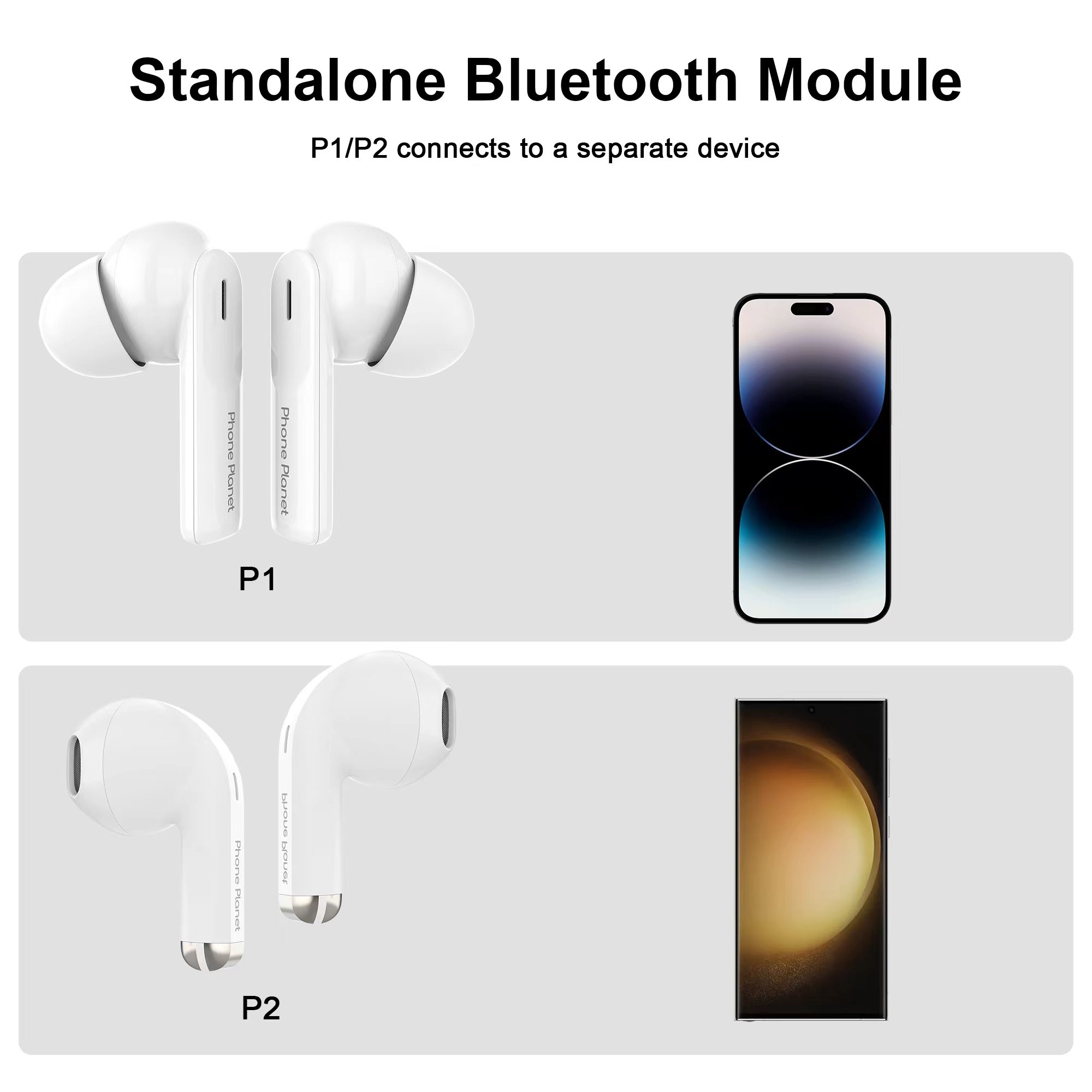 Factory Wholesale Cheap TWS gaming earphones control with microphone headphones ENC Noise reduction ear pods