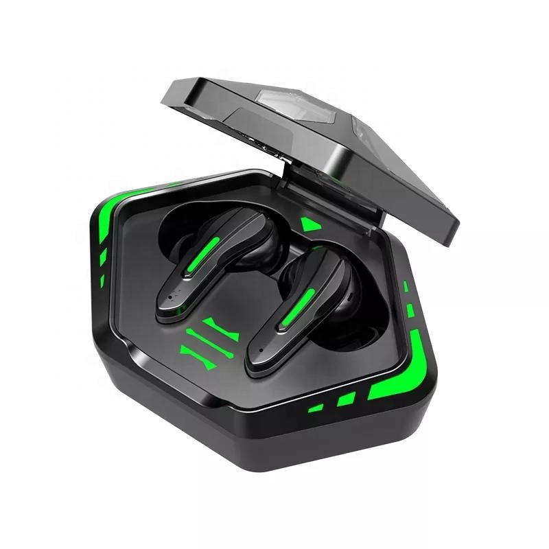 Factory Price TWS Mini Wireless Earphone New MD128 Mini Bass Stereo Sport Gaming Earbuds Headphones Led Display Wireless headset