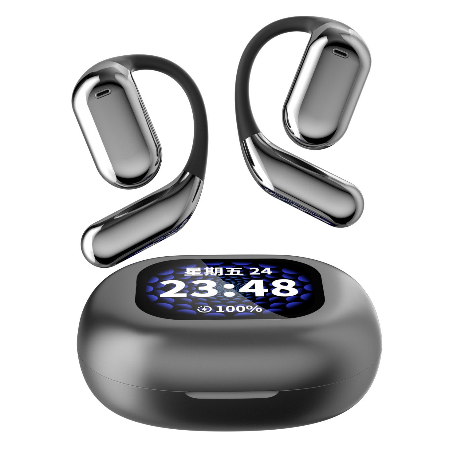 NEW Wireless Earphones BT 5.3 Sports Stereo Ear Buds Waterproof Over-Ear Earbuds Business Headset Running Headphones Q16pro