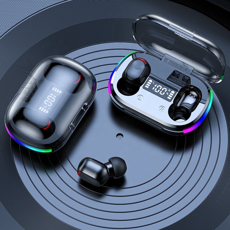 Lonvel Free LOGO New Style TWS Wireless Earbuds Earphones Wireless Top Seller In ear Headphone K10 TWS LED Digital Head Phone