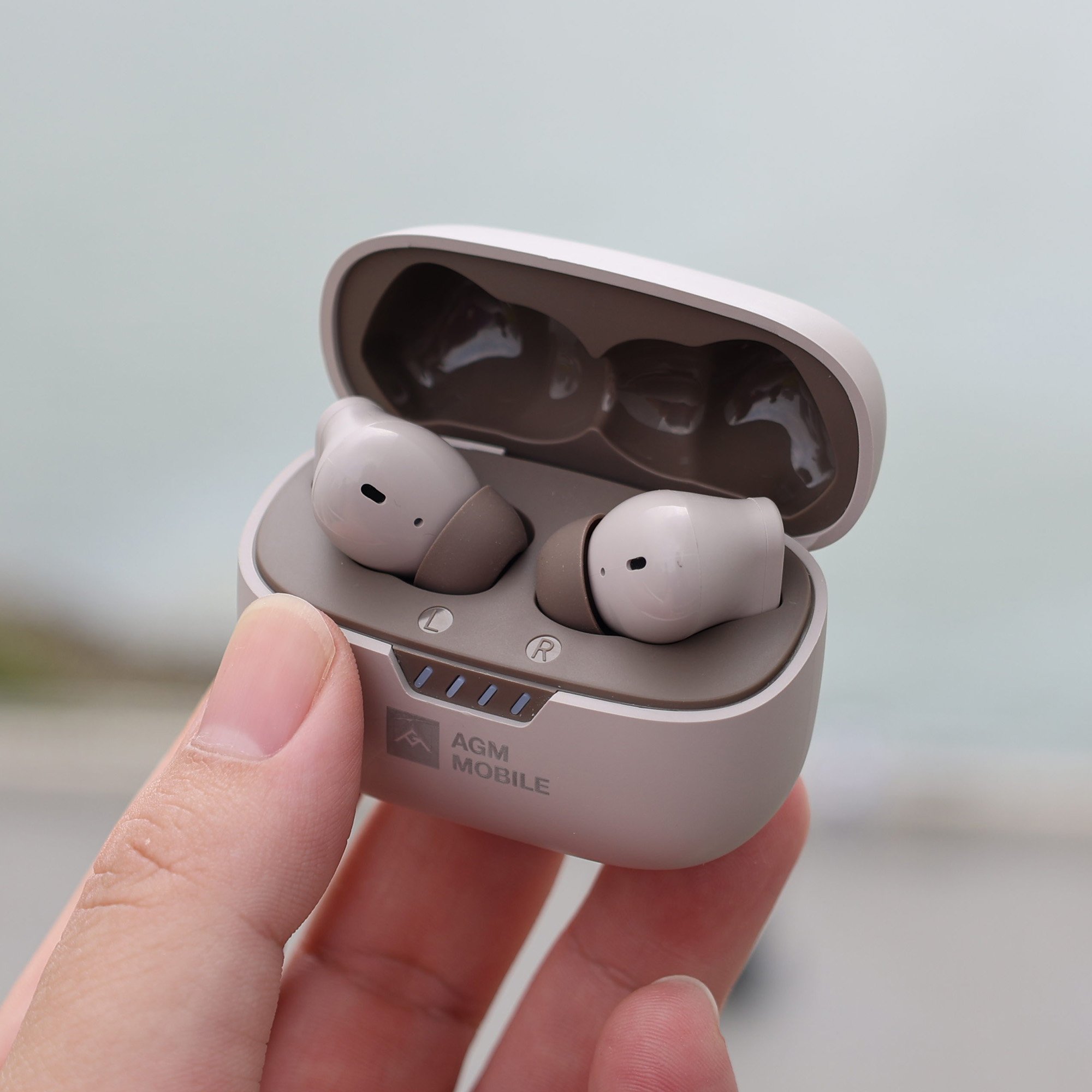 AGM BUDS 3 Bluetooth v5.4 400mAh ≥10m Bluetooth range ANC ENC Noise Cancelling TWS Earphones Headphones Type-C earphones Earbuds