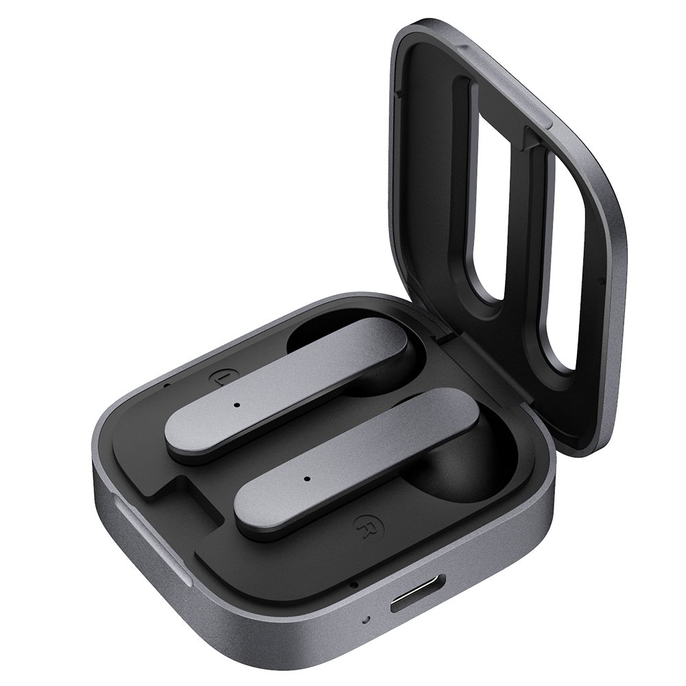 WFYEAR Aluminum WirelessPopular Earbuds in-Ear TWS Bluetooth Headset With Type C Charging Case Gaming Earphones Headsets