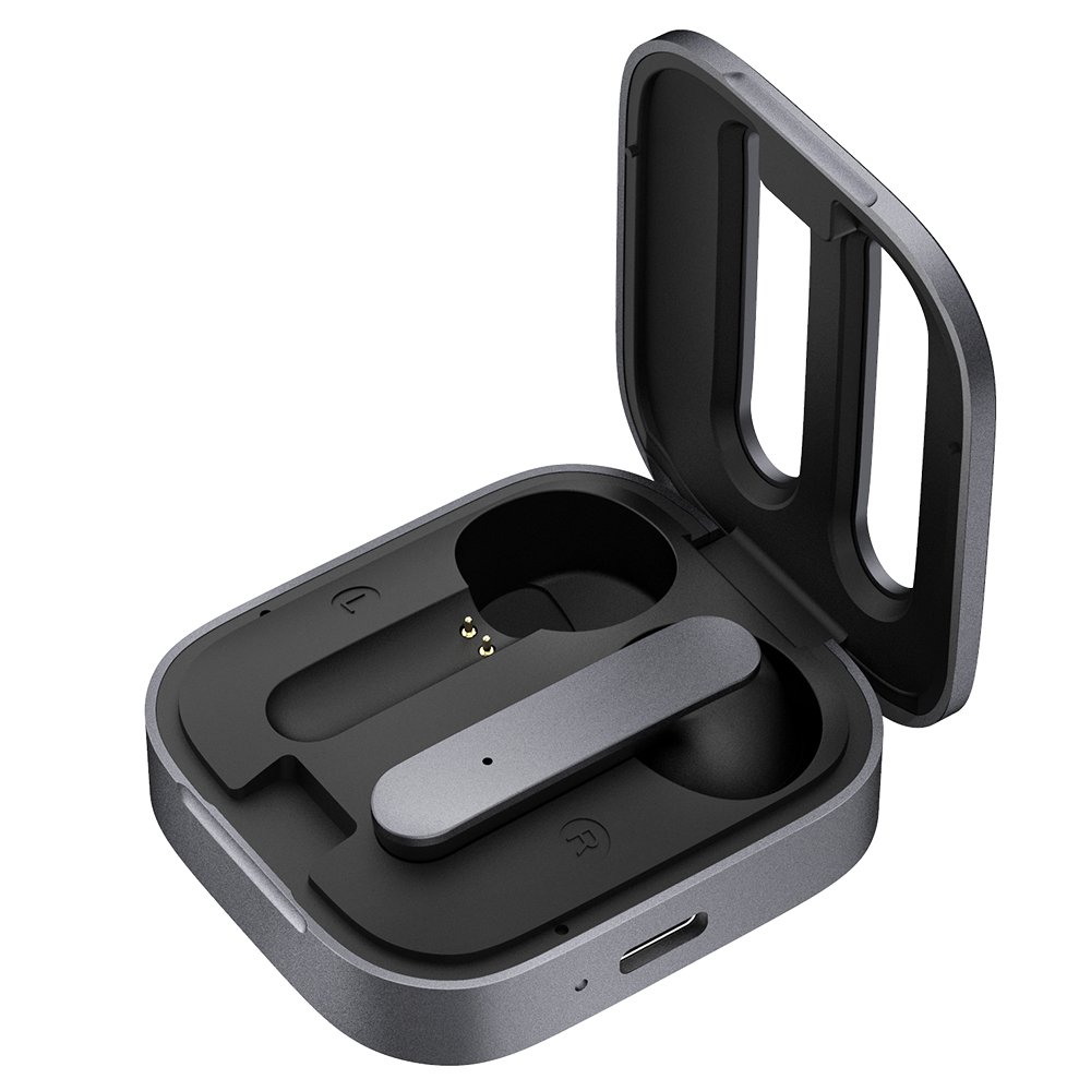 WFYEAR Aluminum WirelessPopular Earbuds in-Ear TWS Bluetooth Headset With Type C Charging Case Gaming Earphones Headsets