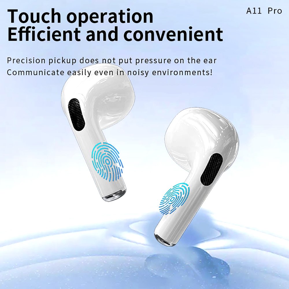A11 A12 A10 A9 Pro V8 YX27 YX30 Tour Pro2 Lcd Touch Screen Earbud TWS Wireless Earphone ENC Noise Reduction Bluetooth5.4 Headset