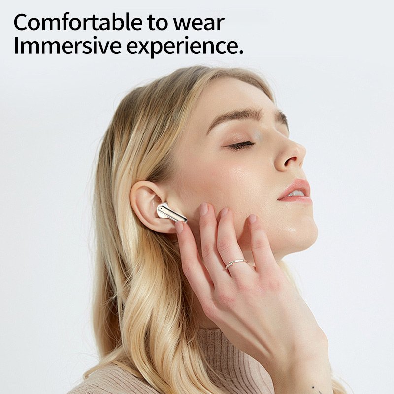 P102 Wireless Earbuds In-Ear ANC 6 Mic Hybrid 5.4 Noise Cancelling Tws Earphones & Headphones Type C Handfree Earbuds Ecouteur