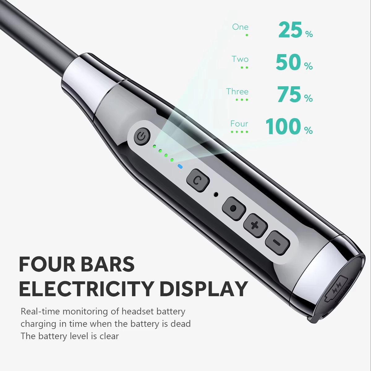 2024 Trending TWS Headphones Wireless Earphones with Large Battery Noise Cancelling Waterproof In-Ear Sport Neckband Business