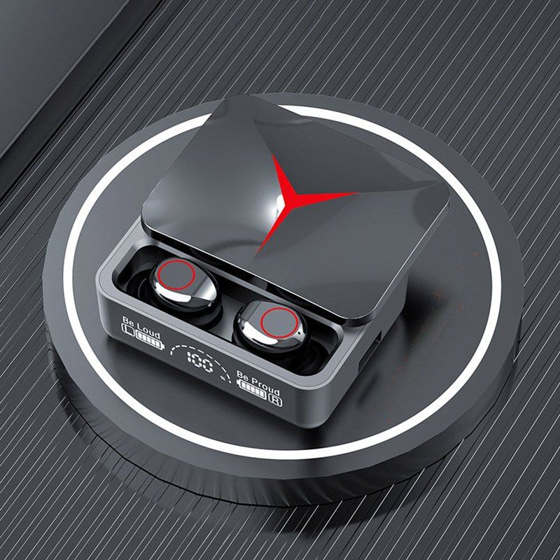 M90 Pro Low Latency Dual Mode Wireless Headset Earphone TWS Audifonos V 5.3 In-ear Earbuds Gaming Headphone With Powerbank
