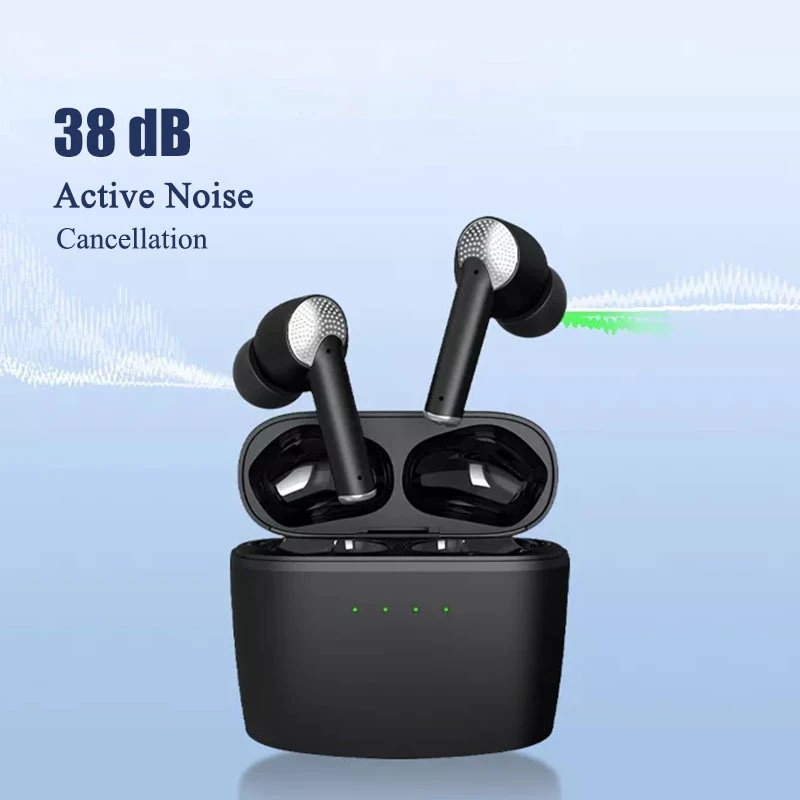 ROCXF 2024 New Mobile J8 BT 5.4 Wireless Sterio Earbuds Earphone Headphone Accessories TWS ANC ENC Noise Canceling Earheast