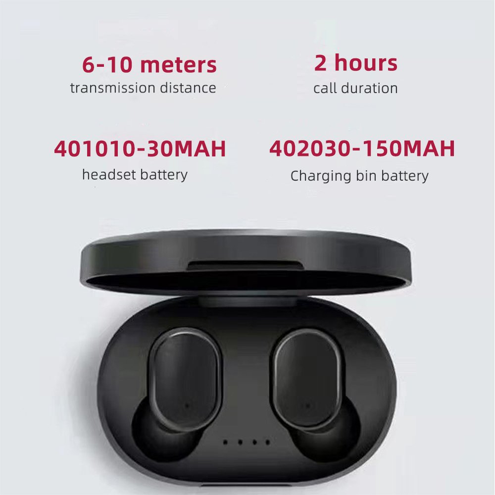 Wholesale cheap wireless in-ear A6S earbuds Gaming TWS earphones