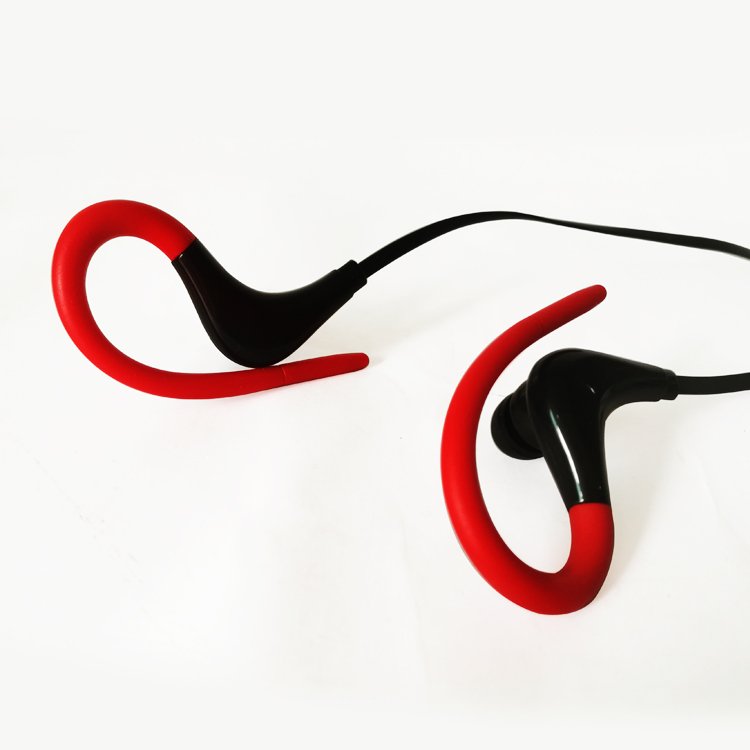 Wireless Sports Earphone Running Ear Hook Earbud Horn Hanging Neck Sports Gift Cheap Earphone