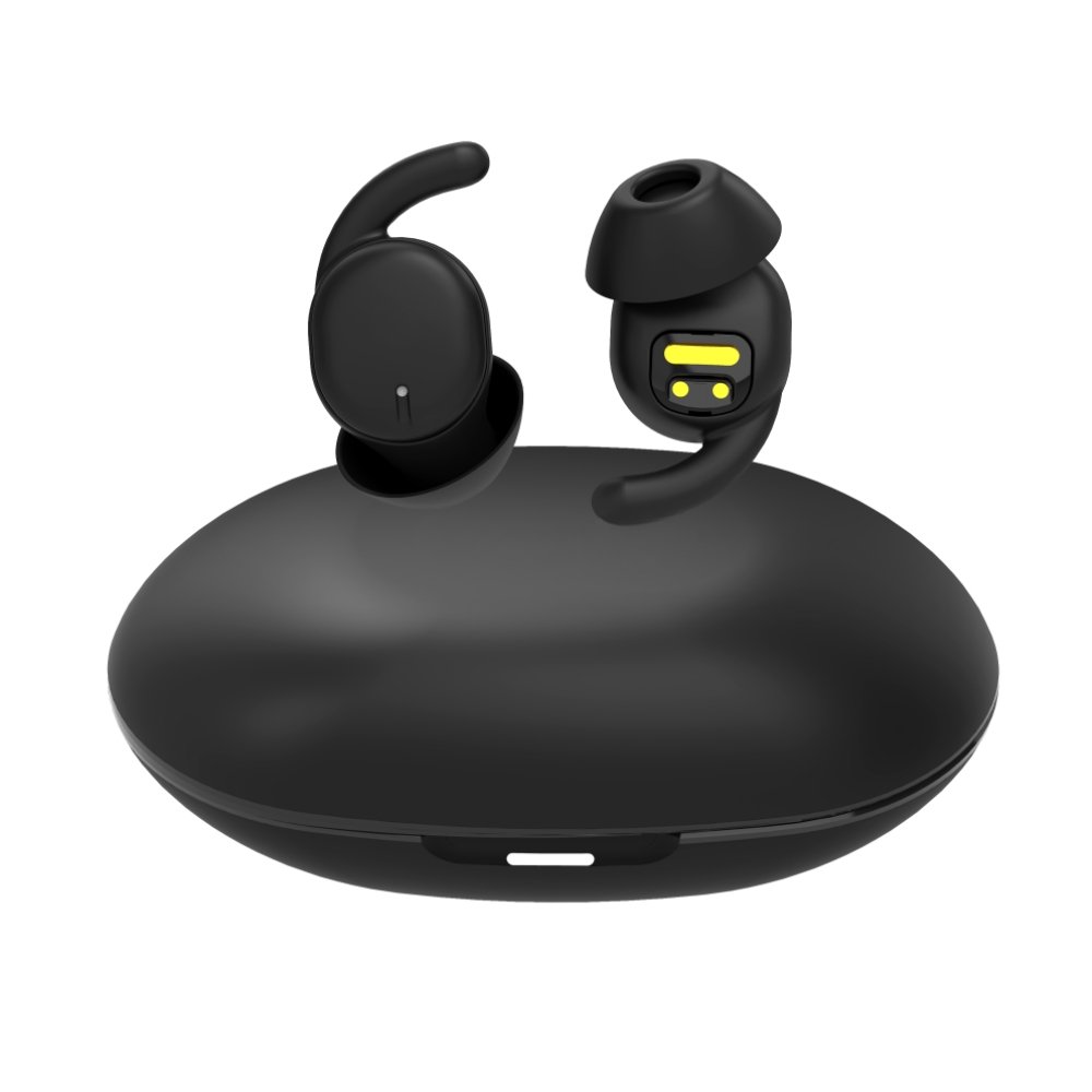smallest mini true wireless sport noise cancelling Sleeping bluetooth headphones with 28db