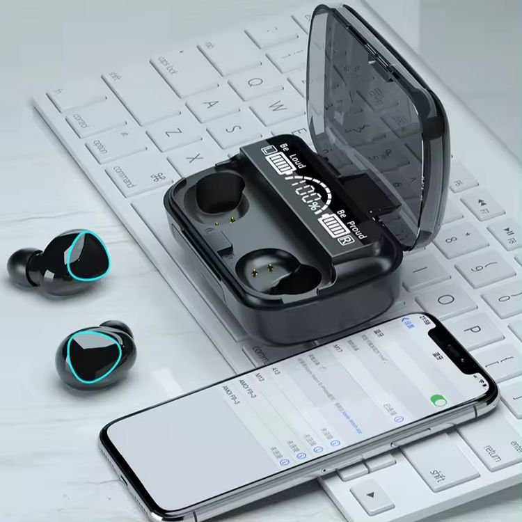 China Supplier fast shipping TWS Wireless In-ear Headphone Waterproof Touch Headset LED Display Earphones