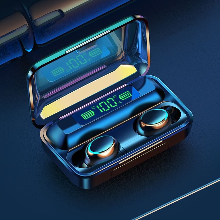 China Supplier fast shipping TWS Wireless In-ear Headphone Waterproof Touch Headset LED Display Earphones