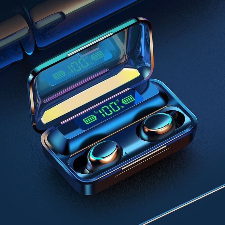China Supplier fast shipping TWS Wireless In-ear Headphone Waterproof Touch Headset LED Display Earphones