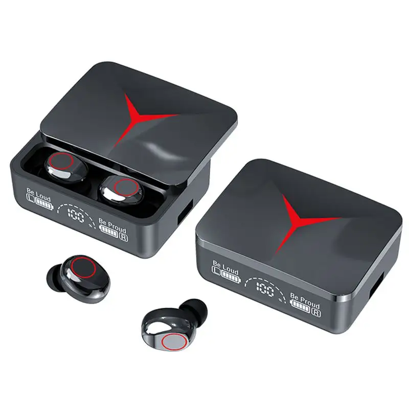 m90 pro earbuds Wireless BT Headset Earbud Ear Audio Stereo HIFI Sports Headphones With Microphone PK F9 Earbuds m90 pro