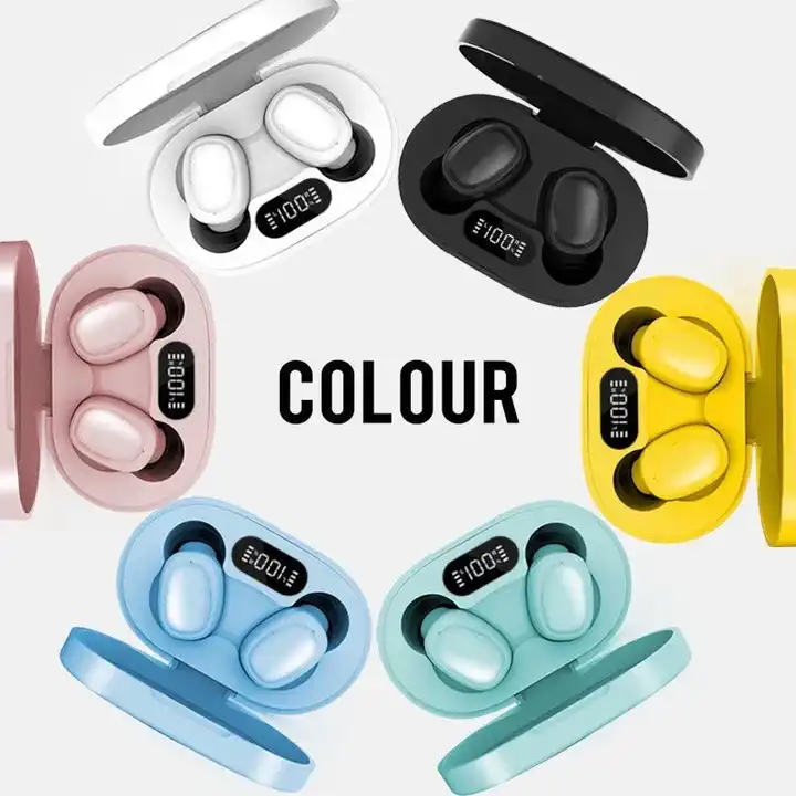 Hot sales E7S wireless BT5.0 Digital Dual Ear Stereo HIFI TWS Noise Reduction Gaming Earphones Headset