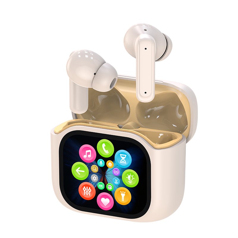 2024 HYX TWS Wireless Earbuds Touch Screen Control Noise Cancelling Super Bass Premium Sound Headphones Long Battery Earphone