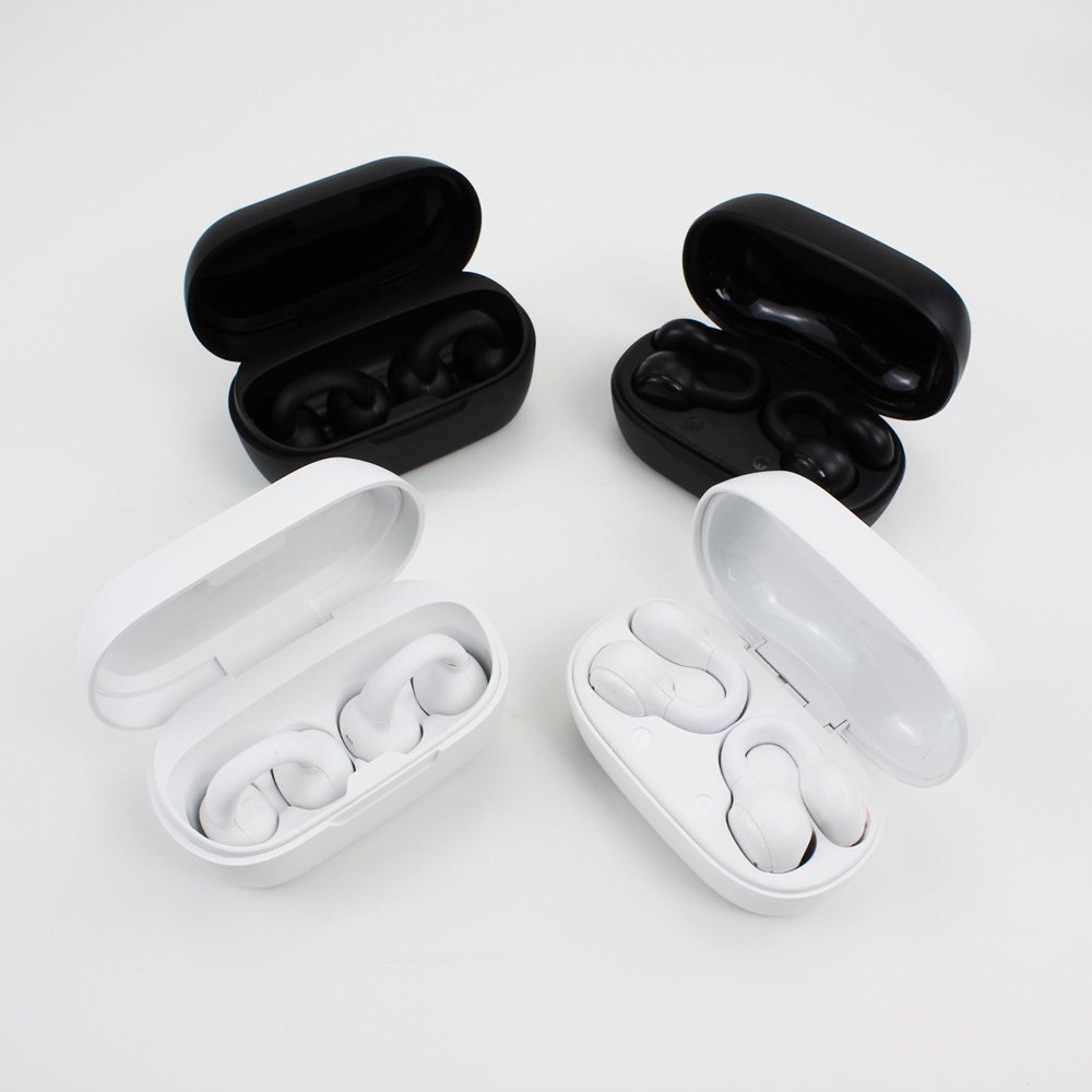 2024 Popular Noise Cancelling Ear Clip Earphones True Tws Wireless Earbuds Gaming Headphones Headset
