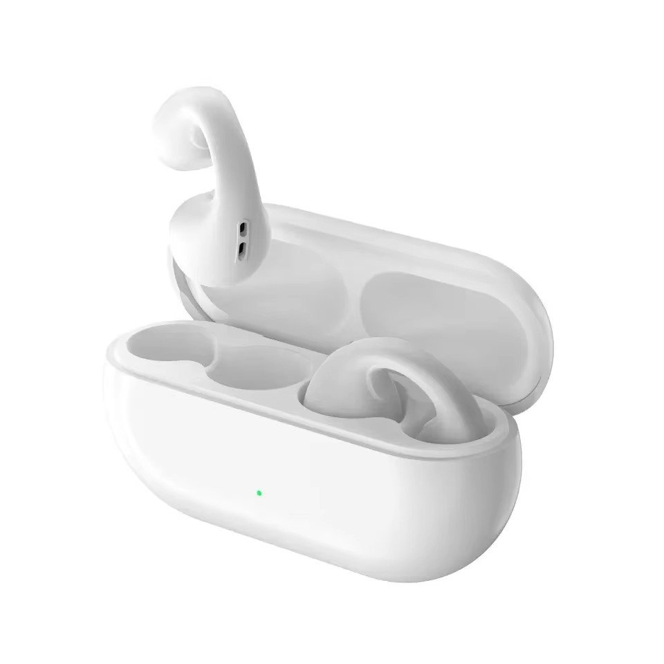 V5.3 Bone Conduction Active Noise-Canceling TWS Headset Waterproof HI-FI Stereo Earphones Long Battery Life Open-Ear Sports