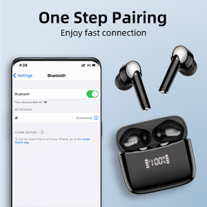 Hot Selling ANC ENC TWS Active Noise Cancelling Earbuds V5.4 Gaming Earphones Type C Wireless Earphones Headphones