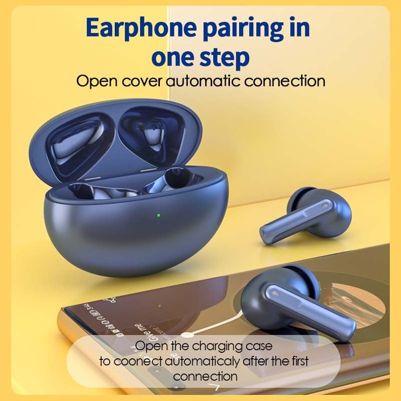 XY-70 Blue tooth Wireless Headphone ENC&ANC Noise Cancelling 5.1 Stereo TWS Earphone with 24H Playtime For iPhone Huawei