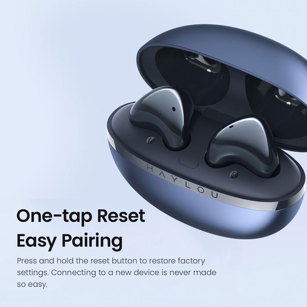 Haylou X1 2023 Earphone Bluetooth 5.3 Wireless Headphones Metallic Case Earphones 24-Hour Half in-ear Earbud For Xiaomi Phone