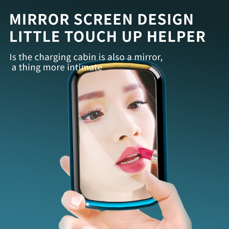 Latest TWS M66PRO True Wireless Stereo Mirror Power Bank BT5.3 Headset Sports Gaming in-ear Earphones Headphones Earbuds