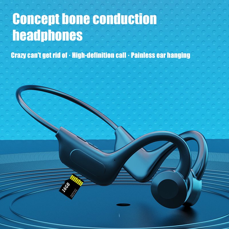 Wireless Sports Earphone VG02 Headphone Waterproof BT wireless Bone Conduction ANC TWS Headband Earphone