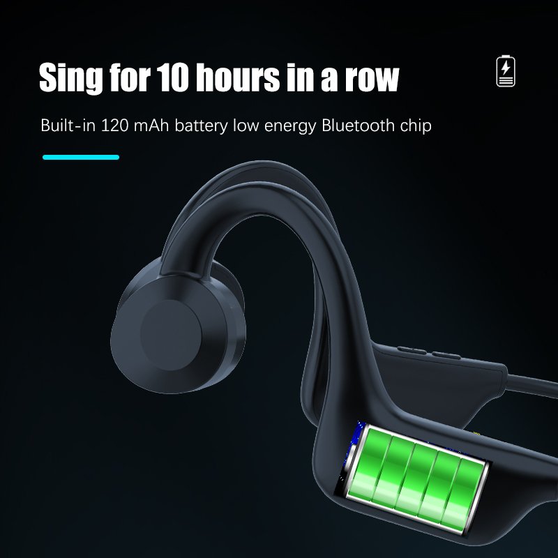 Wireless Sports Earphone VG02 Headphone Waterproof BT wireless Bone Conduction ANC TWS Headband Earphone