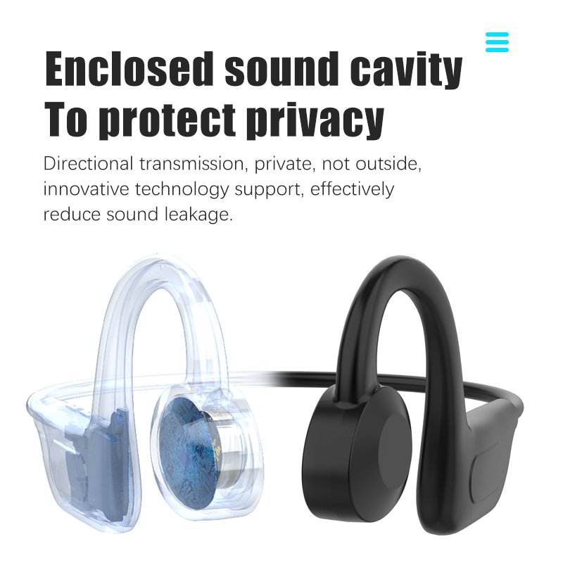 Wireless Sports Earphone VG02 Headphone Waterproof BT wireless Bone Conduction ANC TWS Headband Earphone