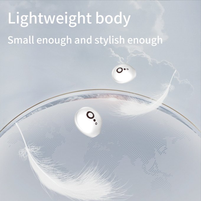 2024 New Minimum Invisible Sleep TWS Earbuds Noise Reduction Music In ear Bluetooth Earbuds Wireless Side Lying