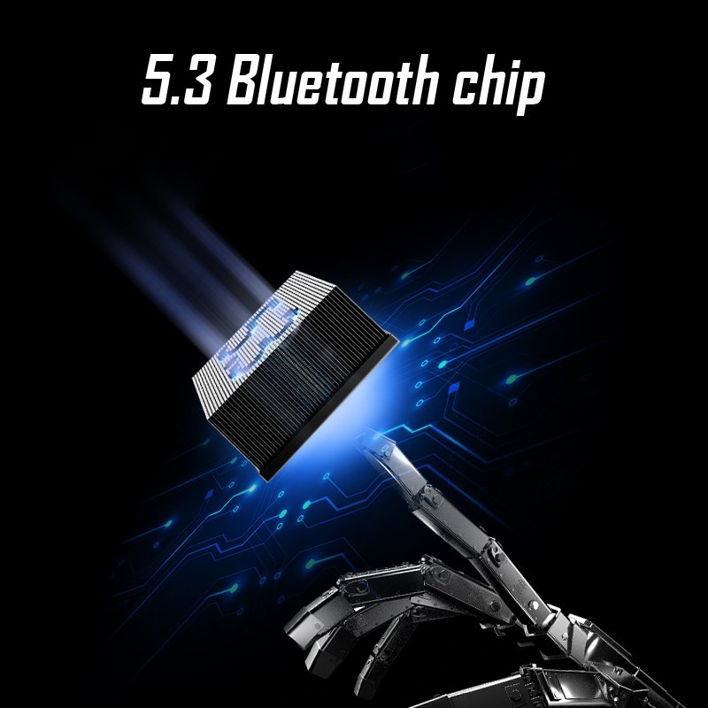 Premium Mech Gaming Glowing Waterproof Bt tws Bluetooth earphones ENC Active noise Reduction TWS Wireless Earbuds