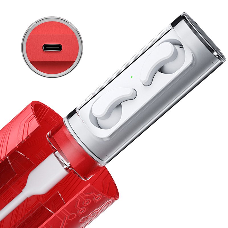 Auriculares Inalambricos Transparent Crystal Case Wireless Tws Earbuds With Enc Anc Noise Cancelling Tws Earphones & Headphones