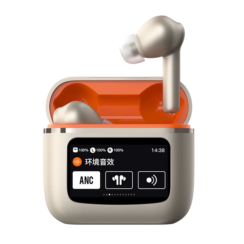 New Design Good Quality Bluetooth Sports Tcs Active Color Led Screen Noise Cancelling TWS Earphones and Headphones