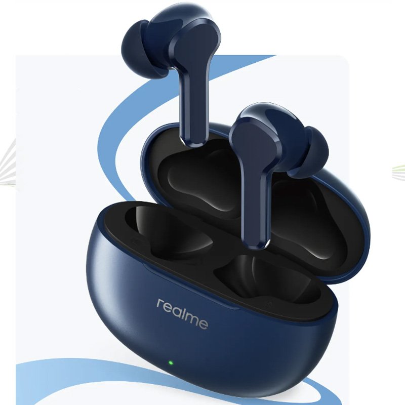 Realme Buds T110 TWS Earphone Blue-tooth 5.4 Headset Noise Cancelling Wireless Headphone IPX5 Earbuds for Realme 12 11