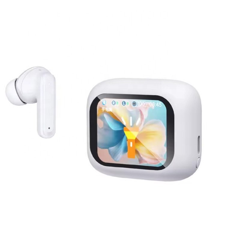 Touch LCD screen tws M6 tws hifi earbuds tws auricular Headsets Headphone Waterproof Sports Fitness Earring Wireless Earphone