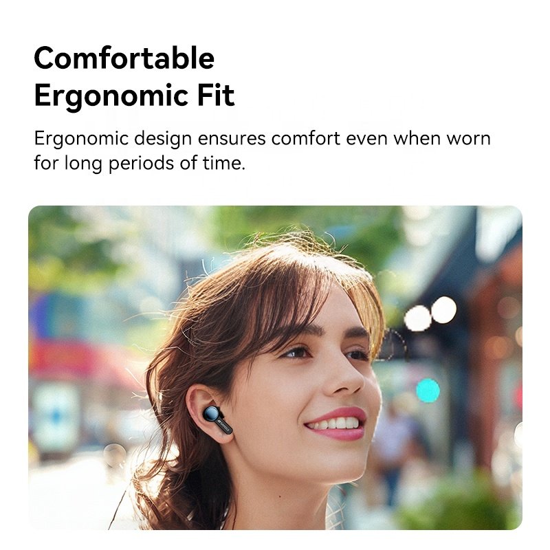 SANSUI W17 noise cancelling tws earphones headphones wireless blue tooth Earphone Gaming in-ear headphones